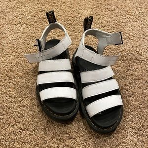 Dr. Martens Blaire Sandal White